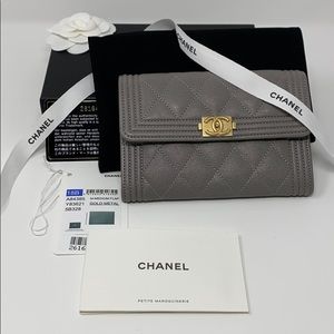 Chanel Boy Flap Wallet